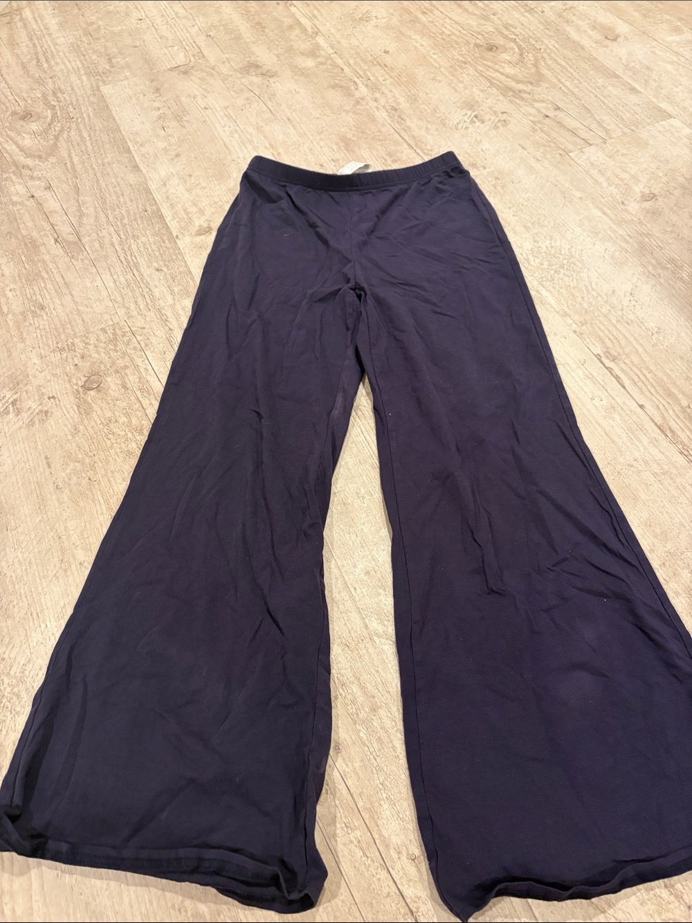 SHEIN Navy Wide Leg Lounge Pants